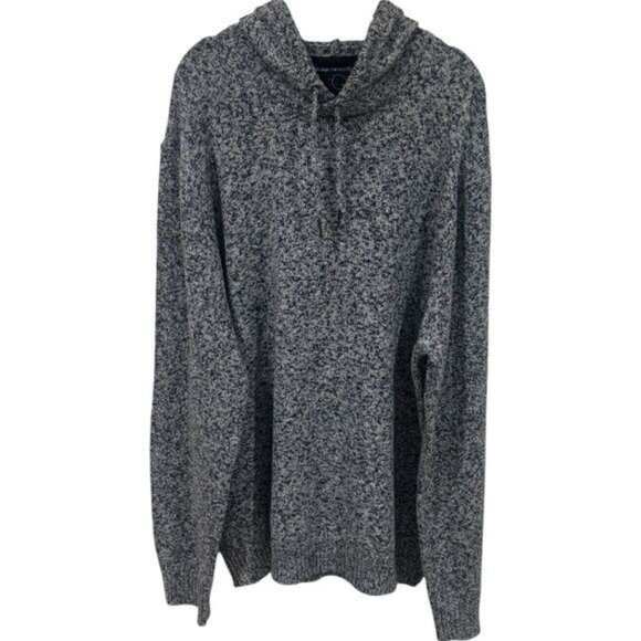 NEW Even Tide Rami Mixed Rope Yarn Hooded Sweater Outdoors Mountains Camping XXL - Picture 2 of 11